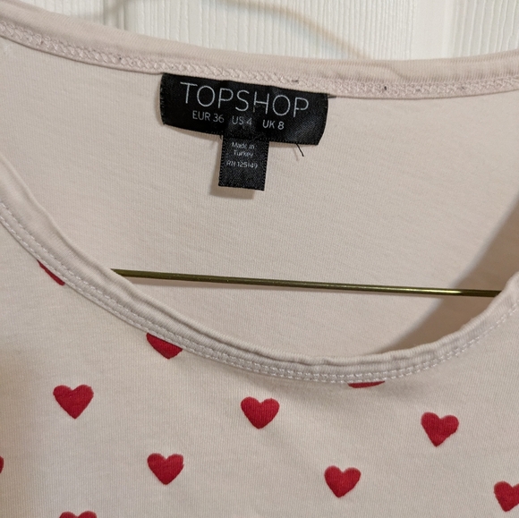 Heart print tee - Picture 2 of 4